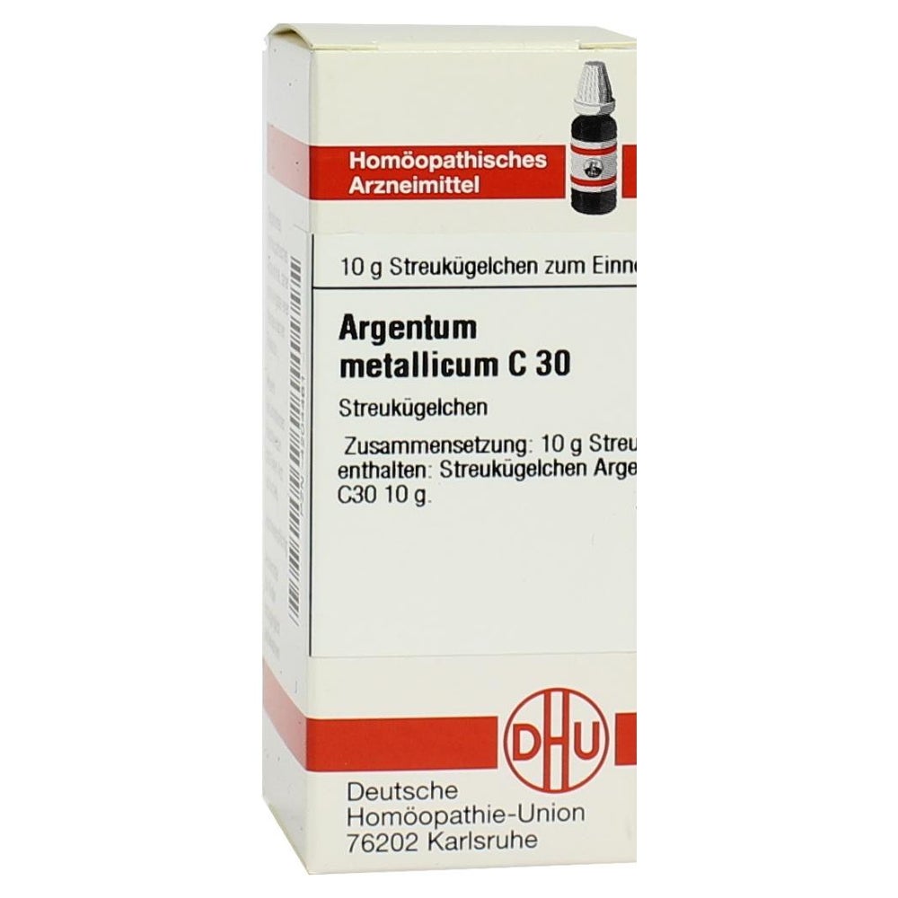 Argentum Metallicum C 30 Globuli 10 g