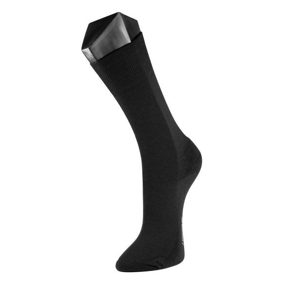 LINDNER® Silversoft® Plüsch - Diabetikersocken, Schwarz, Gr. 44 - 46 2 St