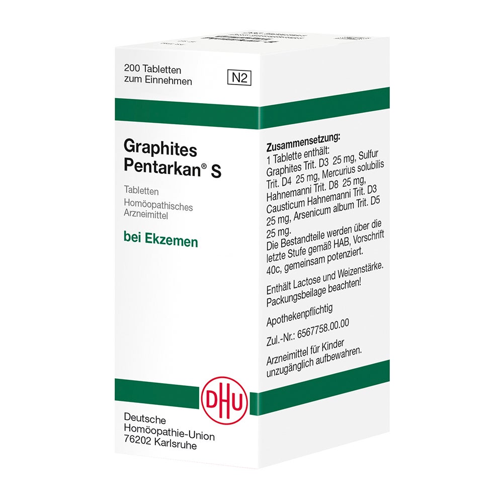Graphites Pentarkan S Tabletten 200 St