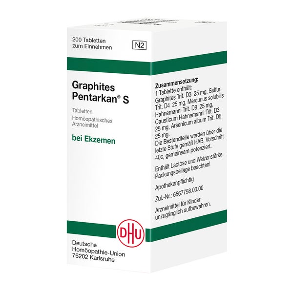 Graphites Pentarkan S Tabletten 200 St