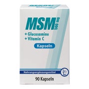 Produktabbildung: MSM 500 mg + Glucosamin Kapseln 90 St