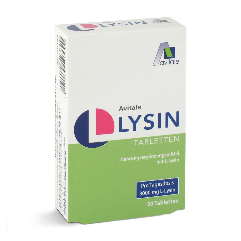 Avitale L-Lysin 750 mg 30 St