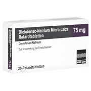 DICLOFENAC Natrium Micro Labs 75 mg 20 St