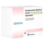 CANDESARTAN Zentiva comp 16 mg/12,5 mg Tabletten 98 St
