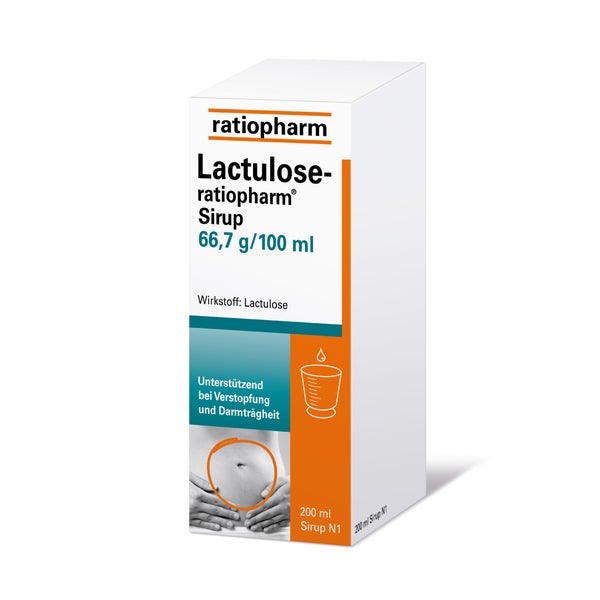 Lactulose-ratiopharm® Sirup 200 ml