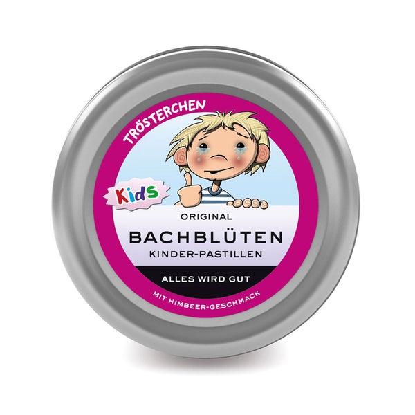 Lemon Pharma Trösterchen Bachblüten Pastille, Himbeere 50 g
