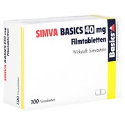 Simva Basics 40 mg Filmtabletten 100 St
