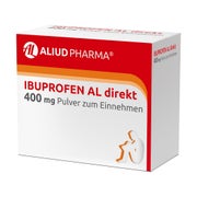 Produktabbildung: Ibuprofen AL direkt 400 mg Pulver zum Einnehmen 20 St