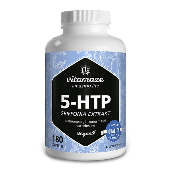 5-HTP 200 mg Griffonia Extrakt vegan 180 St