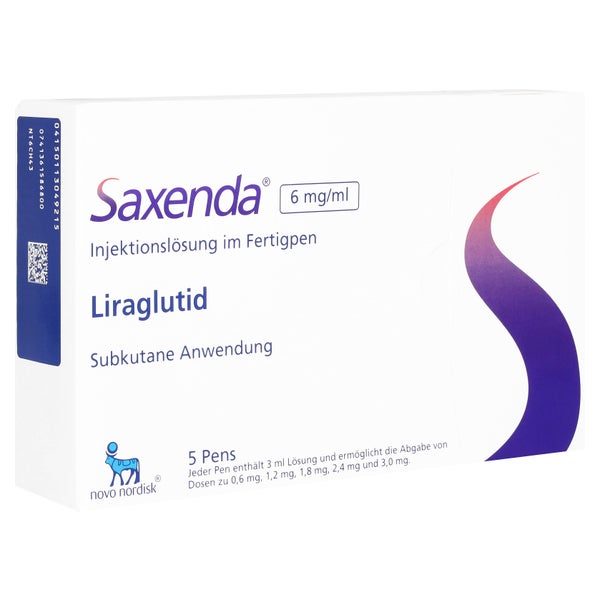 Saxenda 6 mg/ml Fertigpen 5x3 ml 5X3 ml