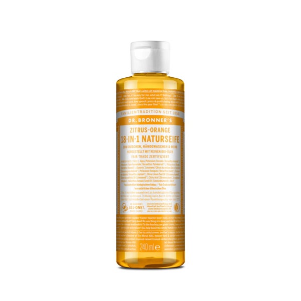 18-in-1 Naturseife Zitrus-orange flüssig 240 ml