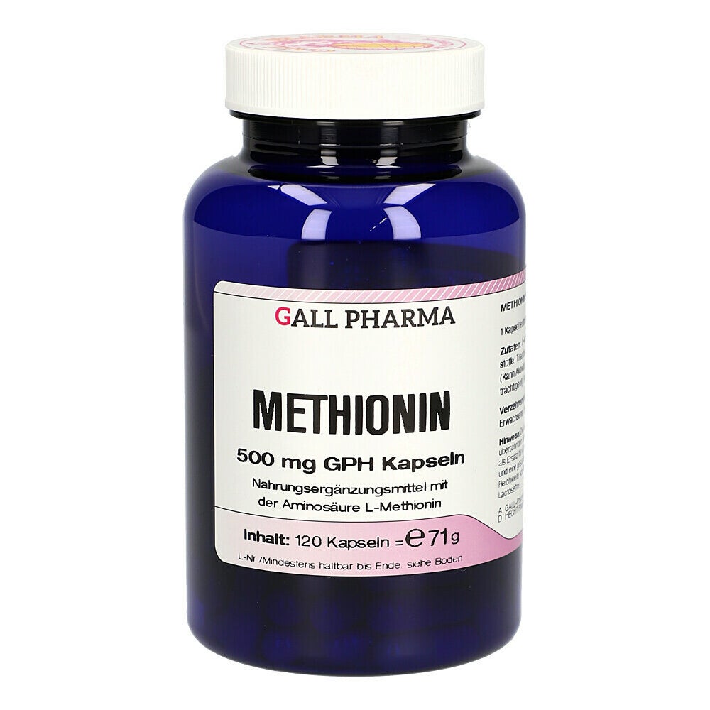 Methionin 500 mg GPH Kapseln 120 St