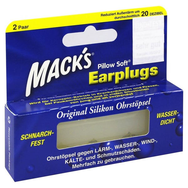 Macks Earplugs 2X2 St