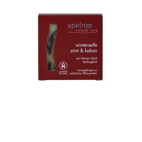 Apeiron natural care Winterseife Zimt & Kakao 100 g