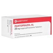 PANTOPRAZOL AL 20 mg magensaftresistente Tabletten 100 St