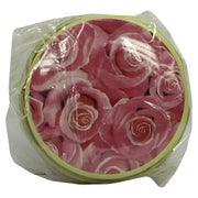 Pillendose rund Blumen Motiv 1 St