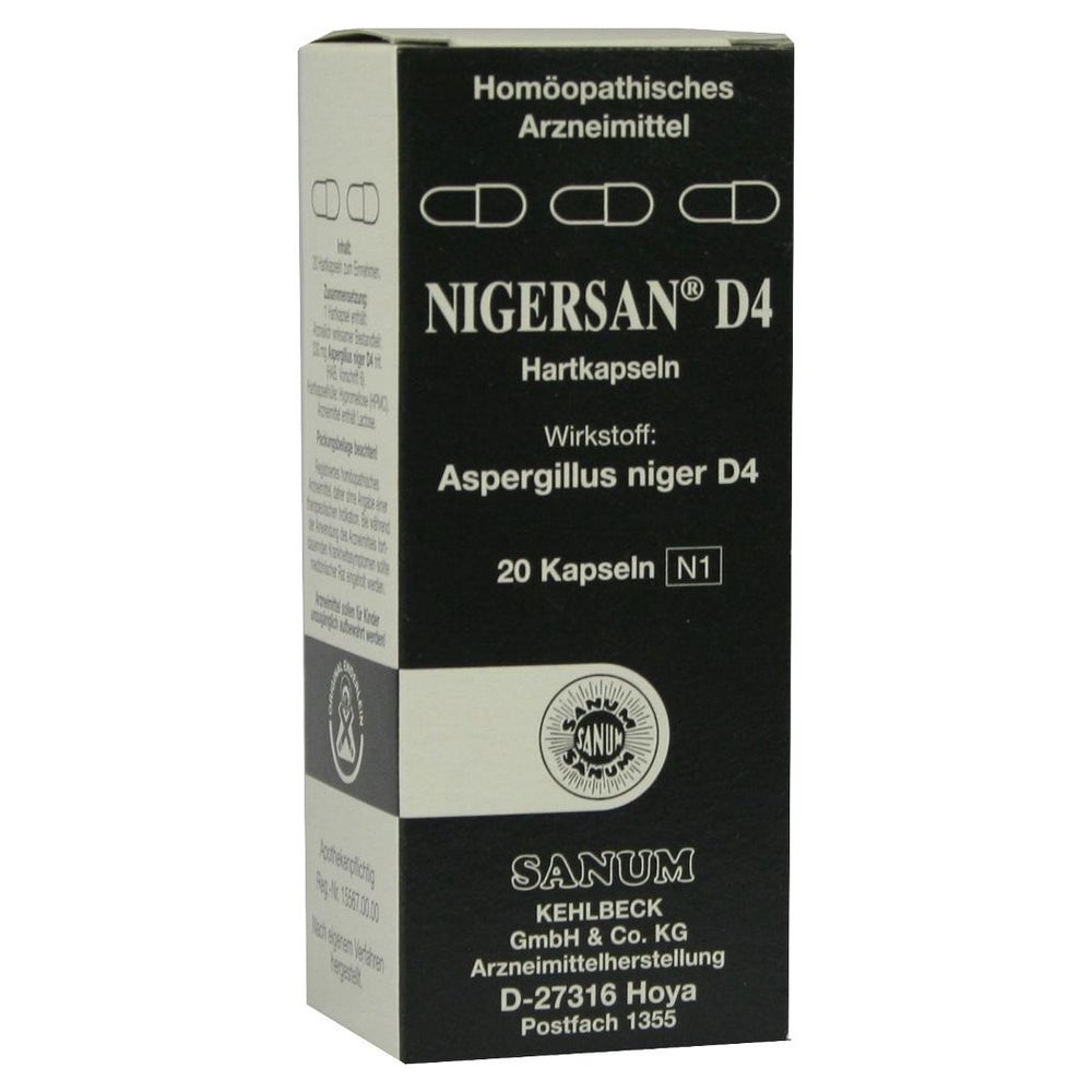 Nigersan D 4 Kapseln 20 St