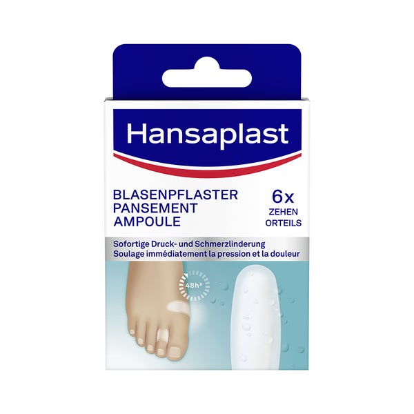 Hansaplast Blasen-Pflaster klein 6 St