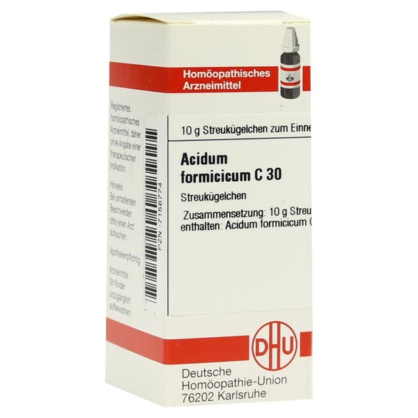 Acidum Formicicum C 30 Globuli 10 g
