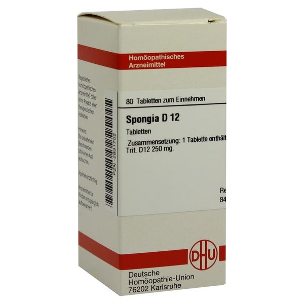 Spongia D 12 Tabletten 80 St