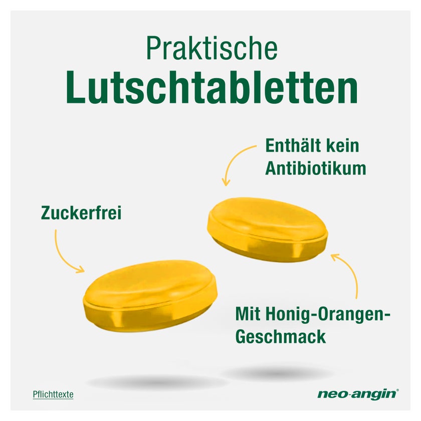neo-angin Benzydamin Zitronen-Geschmack 20 St