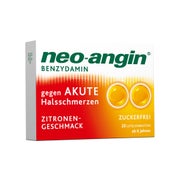 Produktabbildung: neo-angin Benzydamin Zitronen-Geschmack 20 St