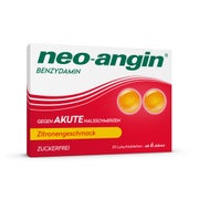 Produktabbildung: neo-angin Benzydamin Zitronen-Geschmack 20 St