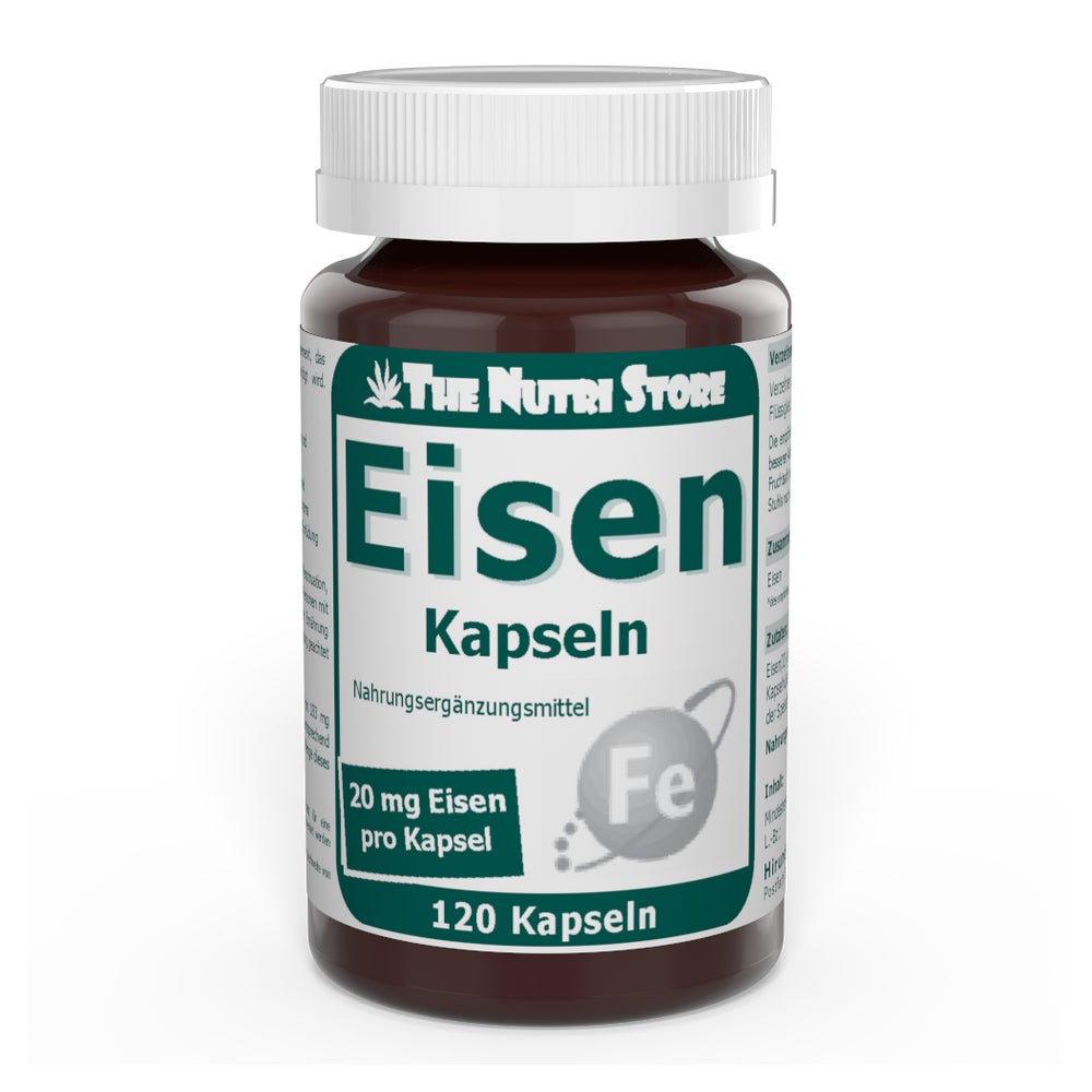 Eisen 20 mg Kapseln 120 St