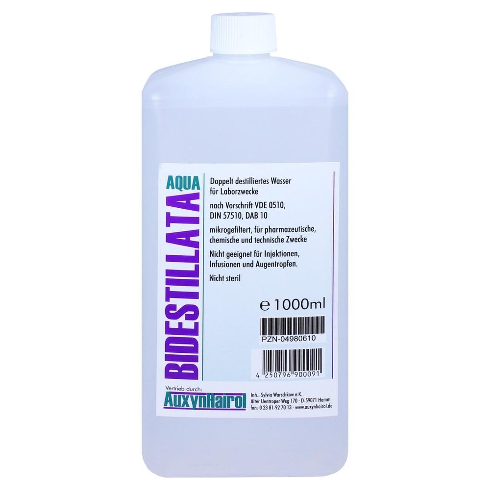 Destiliertes Wasser Bidest 1000 ml