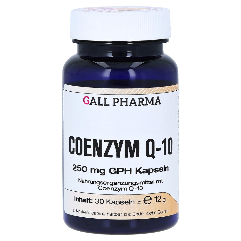 Coenzym Q10 250 mg GPH Kapseln 30 St