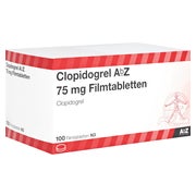 Clopidogrel AbZ 75 mg Filmtabletten 100 St