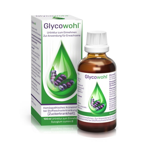 Glycowohl® Tropfen bei Diabetes und erhöhtem Blutzucker 100 ml
