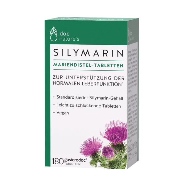 doc nature's SILYMARIN Mariendistel-Tabl. 180 gasterodoc 180 St