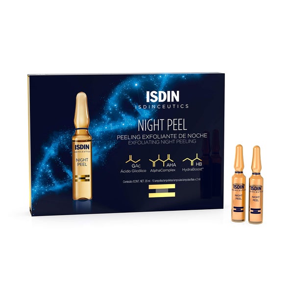 ISDINCEUTICS NIGHT PEEL AMPULLEN 10X2 ml
