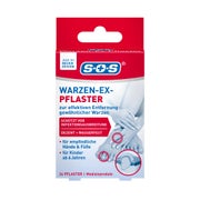 SOS Warzen-Ex Pflaster | Für Hände & Füße | 24 Stück 24 St