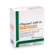 HEPAXANE 4.000 I.E. 40 mg/0,4 ml Inj.-Lsg.i.e.FS 10 St