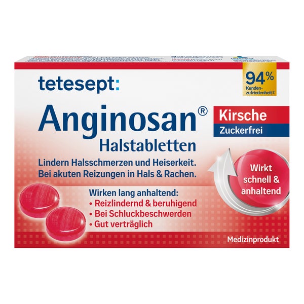 Tetesept Anginosan Halstabletten zuckerf 20 St