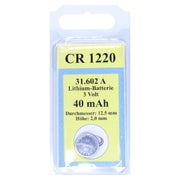 Batterien Lithium 3V CR 1220 1 St