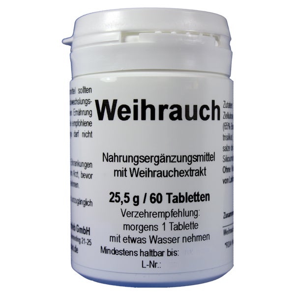 Weihrauch Tabletten 60 St