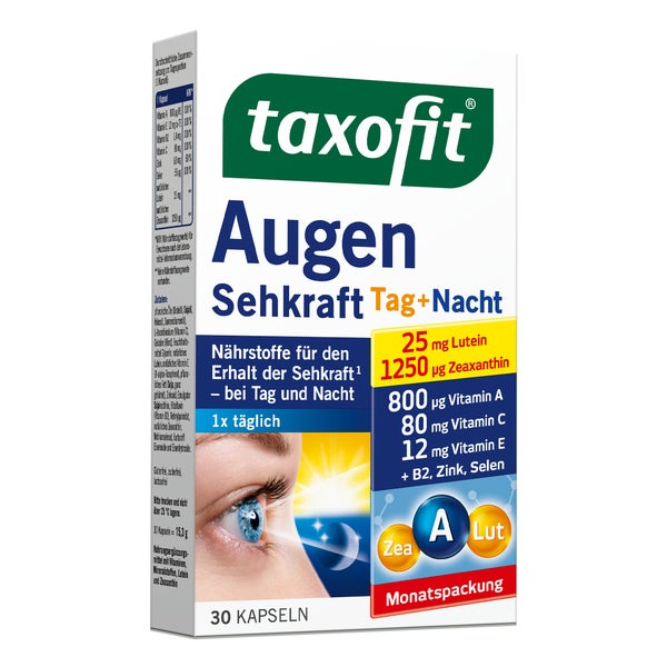 Taxofit Augen Sehkraft Kapseln 30 St