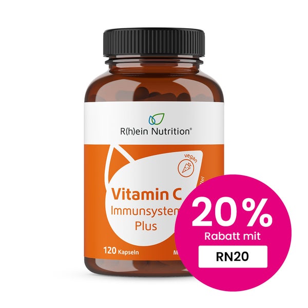 Vitamin C Immunsystem Plus Kapseln 120 St