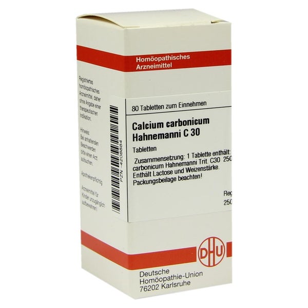 Calcium Carbonicum Hahnemanni C 30 Table 80 St