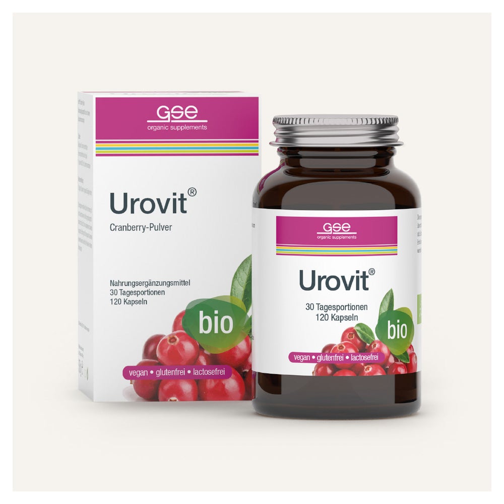 GSE Urovit®-Cranberry Kapseln (Bio) 120 St