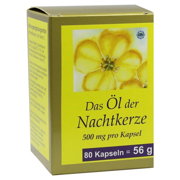 Nachtkerze ÖL Kapseln 500 mg 80 St