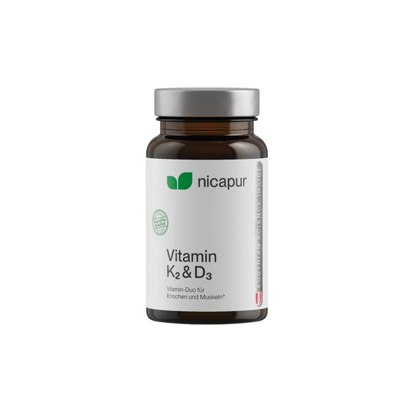 Nicapur Vitamin K2 & D3 Kapseln 60 St