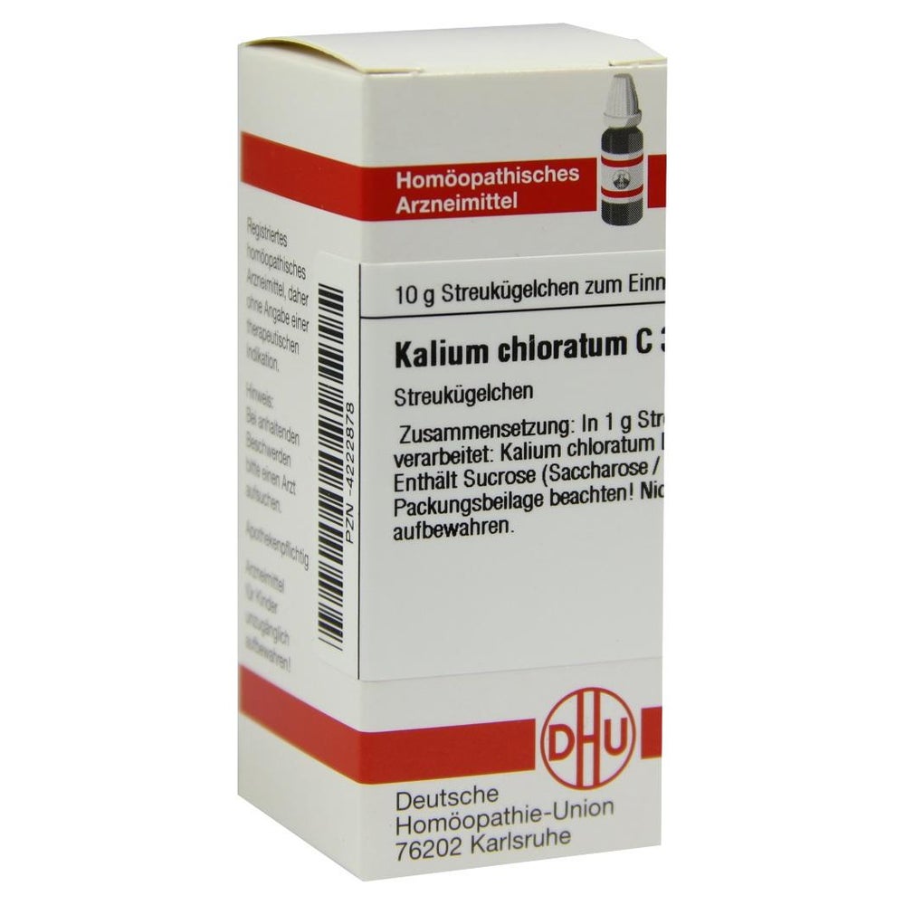 Kalium Chloratum C 30 Globuli 10 g
