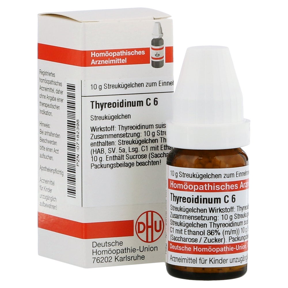 Thyreoidinum C 6 Globuli 10 g