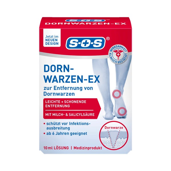 SOS Dornwarzen-Ex | Mit Salicylsäure | 10 ml 10 ml