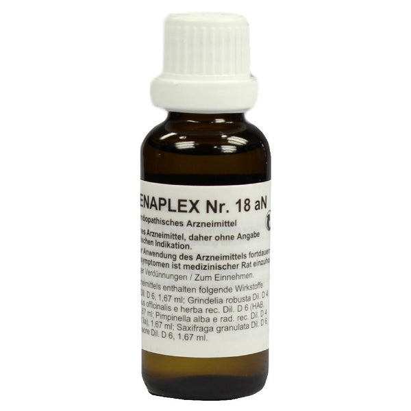 Regenaplex Nr.18 aN Tropfen zum Einnehme 30 ml