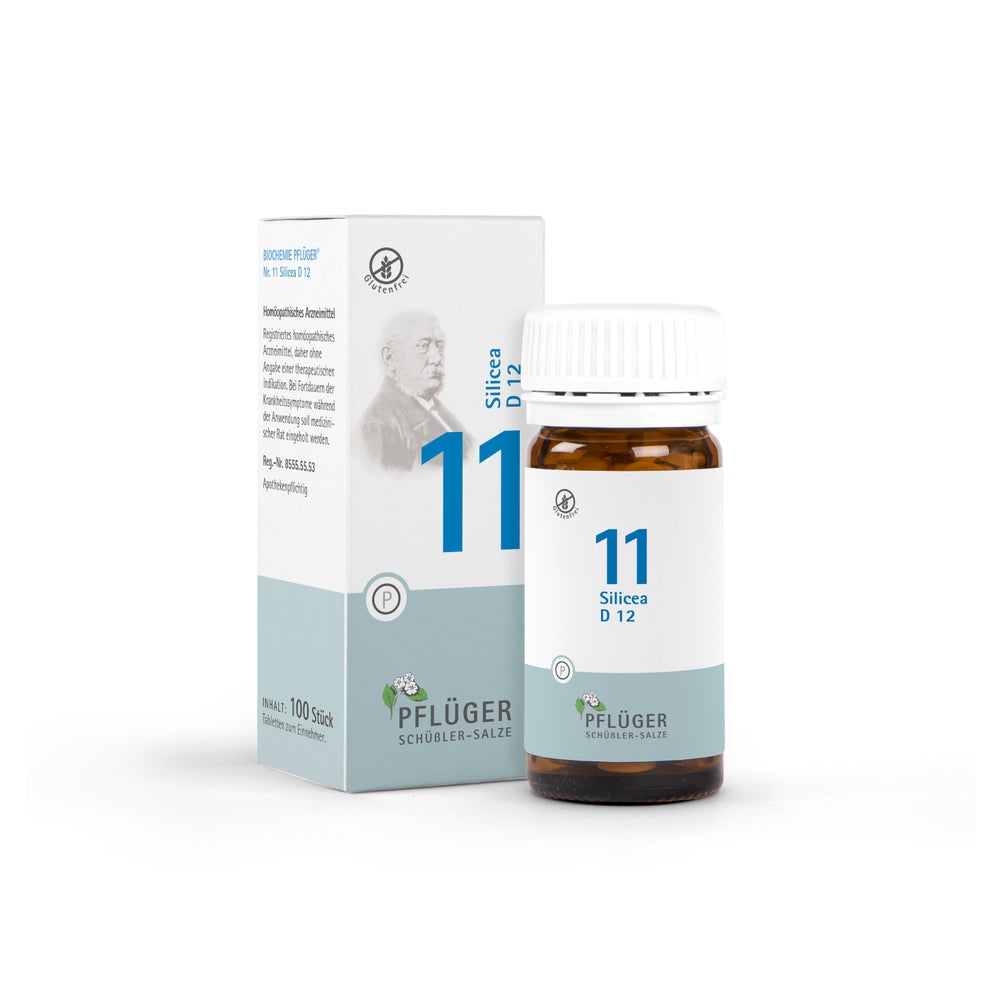 Biochemie Pflüger Schüßler-Salz Nr. 11 Silicea D12 100 St